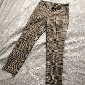 H&M plaid pants